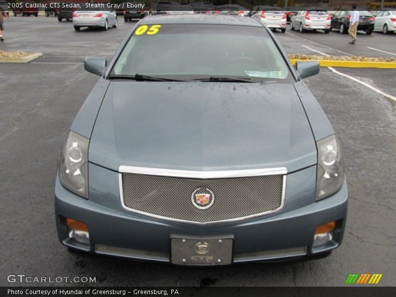 Stealth Gray / Ebony 2005 Cadillac CTS Sedan