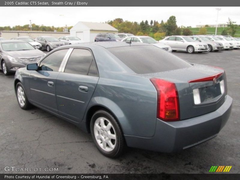 Stealth Gray / Ebony 2005 Cadillac CTS Sedan