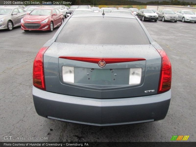 Stealth Gray / Ebony 2005 Cadillac CTS Sedan