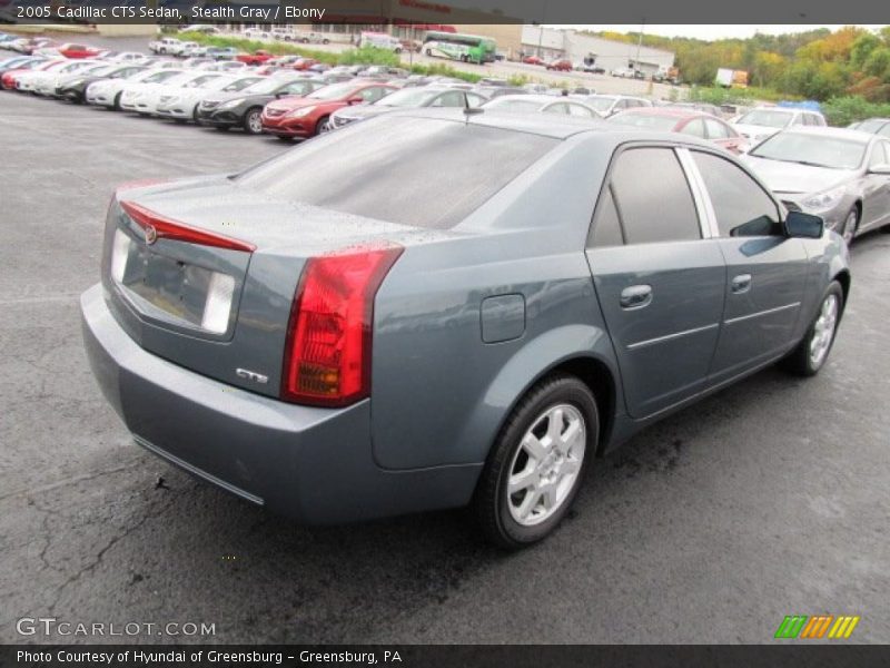 Stealth Gray / Ebony 2005 Cadillac CTS Sedan