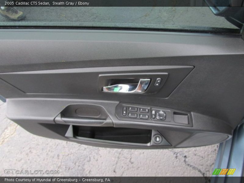 Stealth Gray / Ebony 2005 Cadillac CTS Sedan