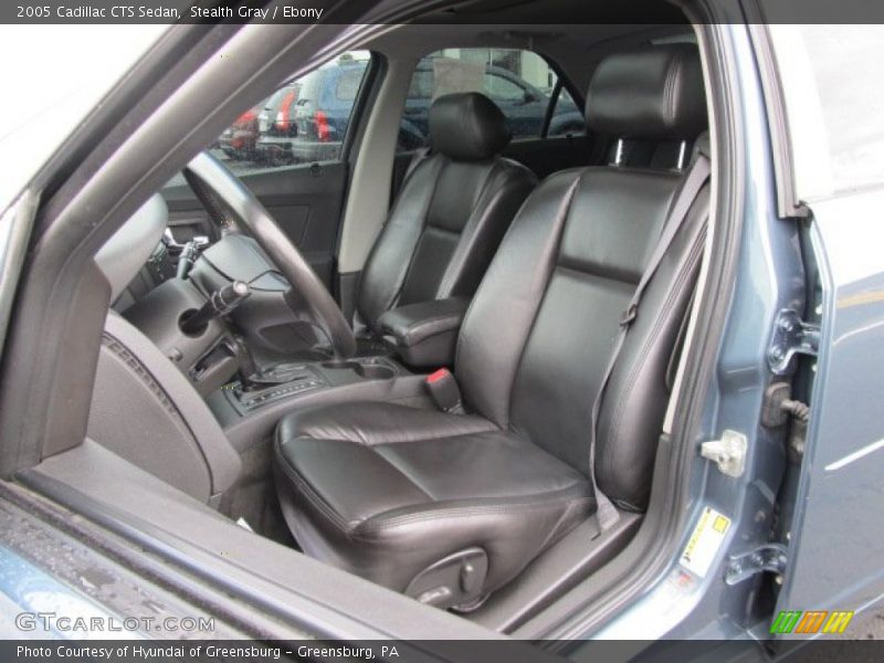 Stealth Gray / Ebony 2005 Cadillac CTS Sedan