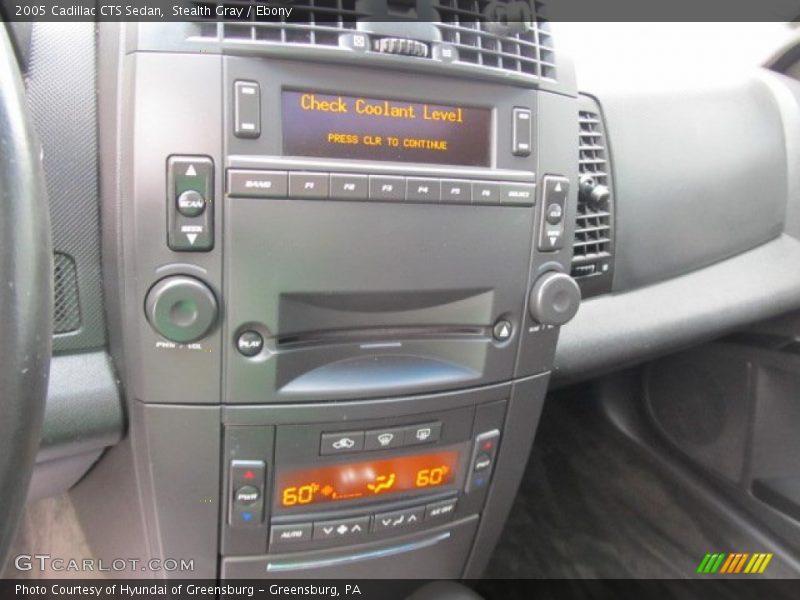 Stealth Gray / Ebony 2005 Cadillac CTS Sedan