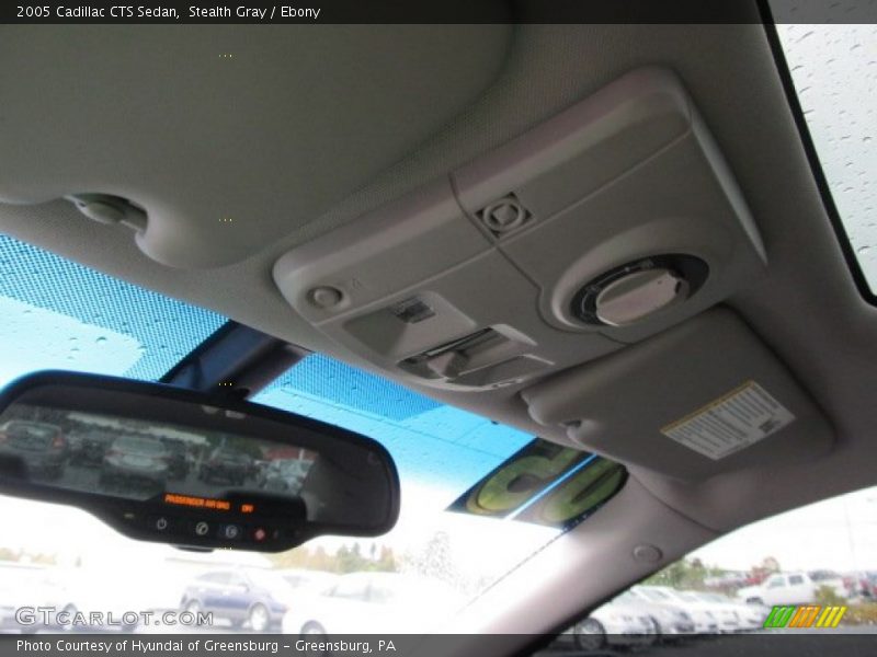 Stealth Gray / Ebony 2005 Cadillac CTS Sedan