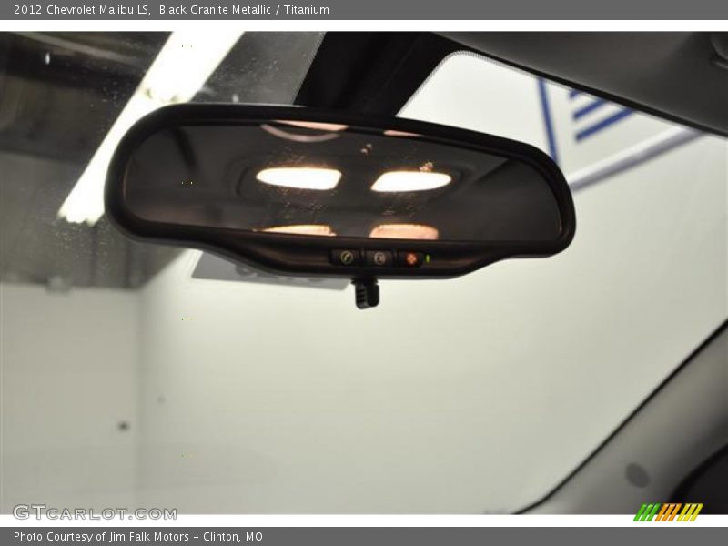 Black Granite Metallic / Titanium 2012 Chevrolet Malibu LS