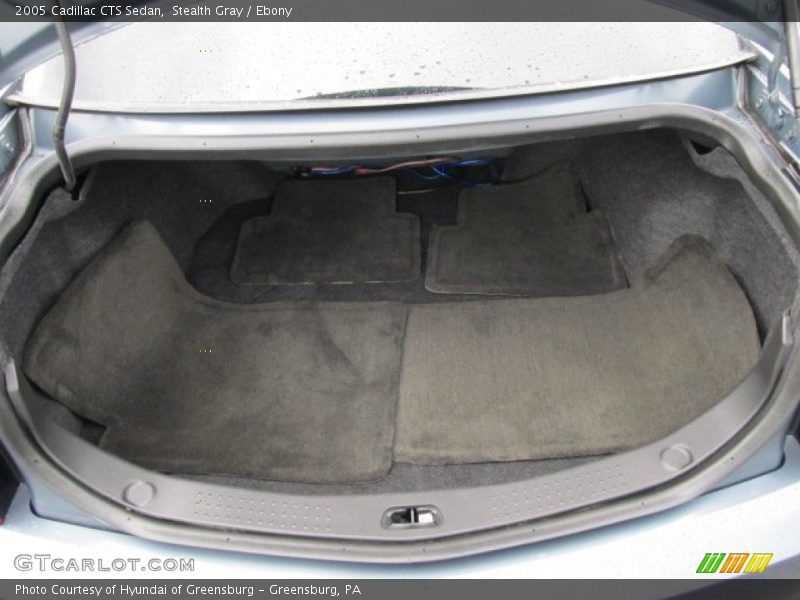 Stealth Gray / Ebony 2005 Cadillac CTS Sedan