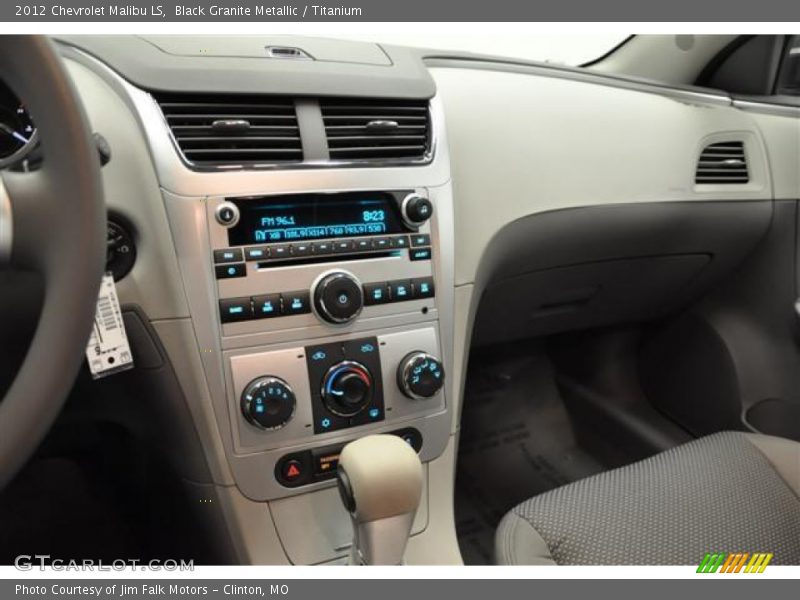 Black Granite Metallic / Titanium 2012 Chevrolet Malibu LS