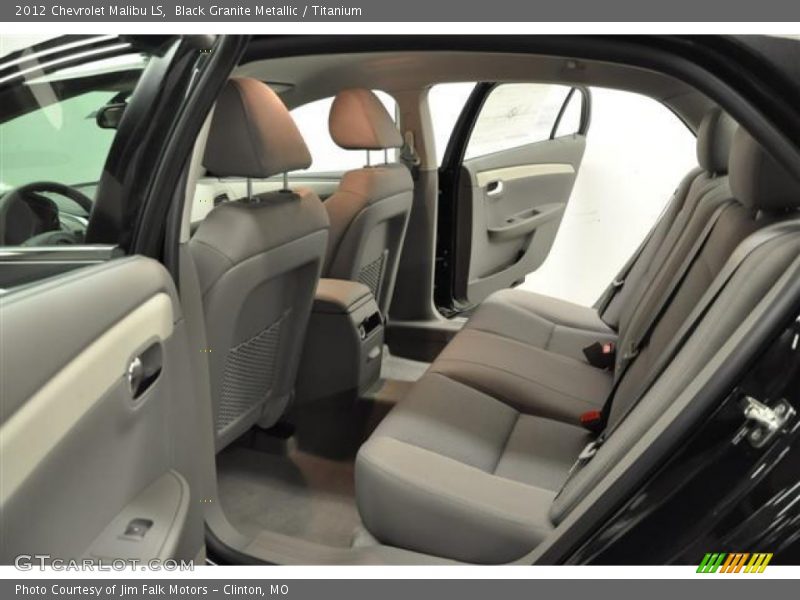 Black Granite Metallic / Titanium 2012 Chevrolet Malibu LS