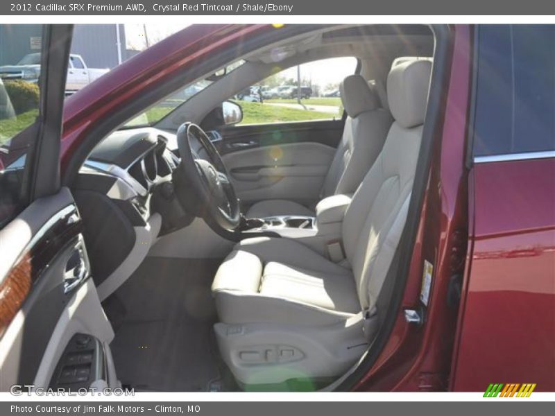 Crystal Red Tintcoat / Shale/Ebony 2012 Cadillac SRX Premium AWD