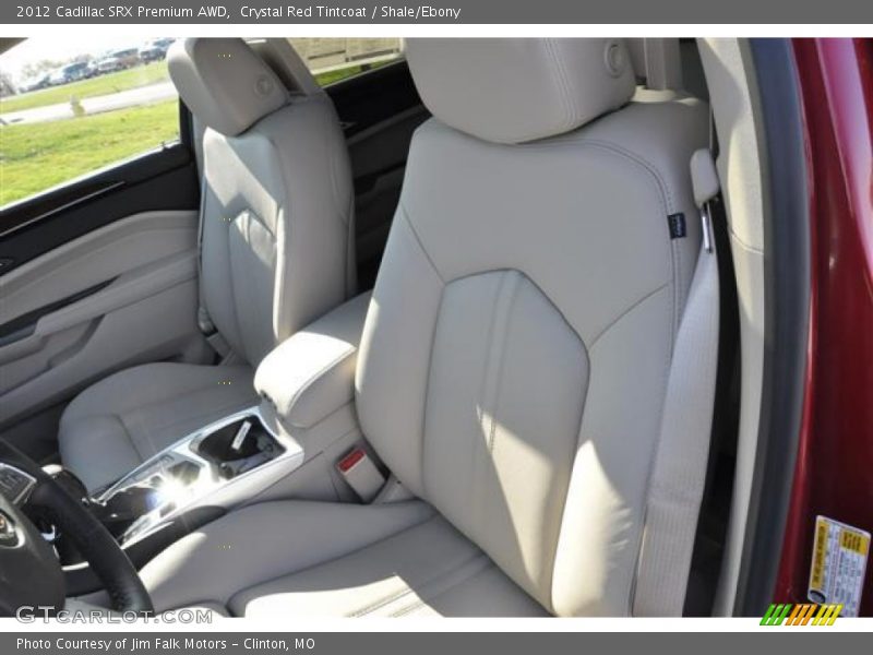Crystal Red Tintcoat / Shale/Ebony 2012 Cadillac SRX Premium AWD