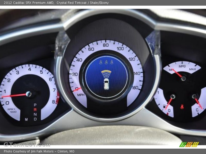  2012 SRX Premium AWD Premium AWD Gauges