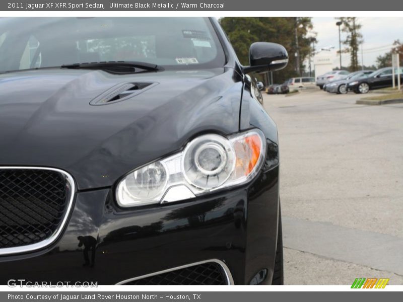Ultimate Black Metallic / Warm Charcoal 2011 Jaguar XF XFR Sport Sedan