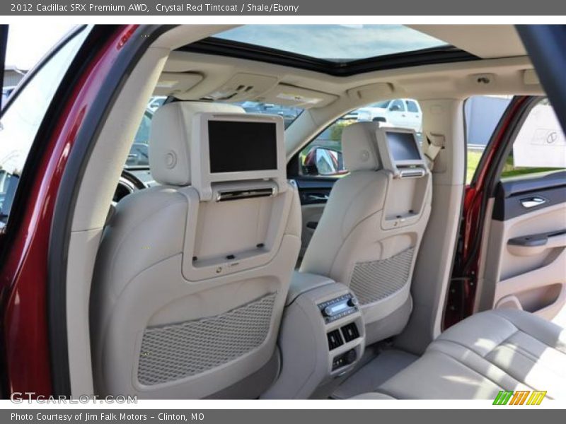 Crystal Red Tintcoat / Shale/Ebony 2012 Cadillac SRX Premium AWD