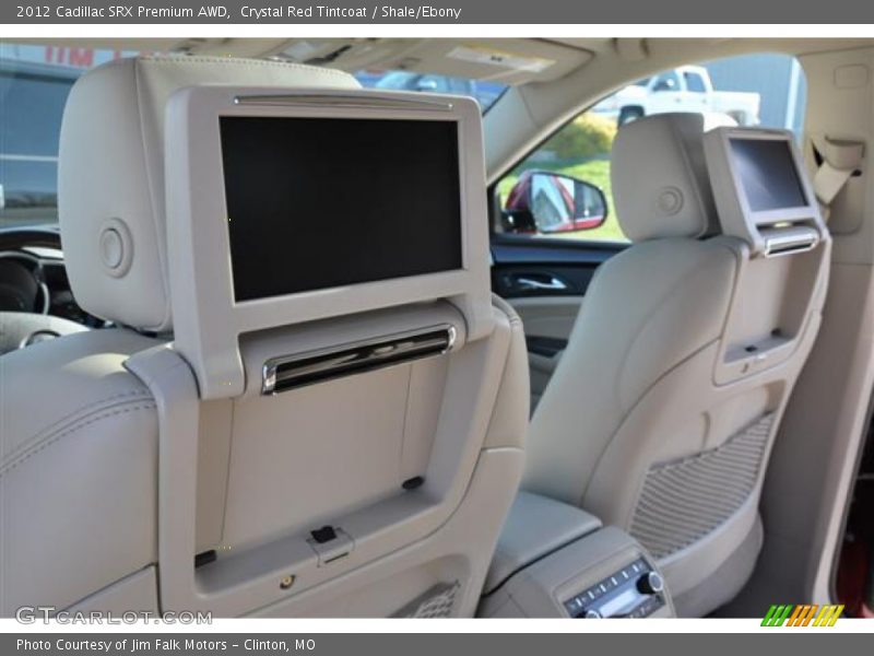 Crystal Red Tintcoat / Shale/Ebony 2012 Cadillac SRX Premium AWD