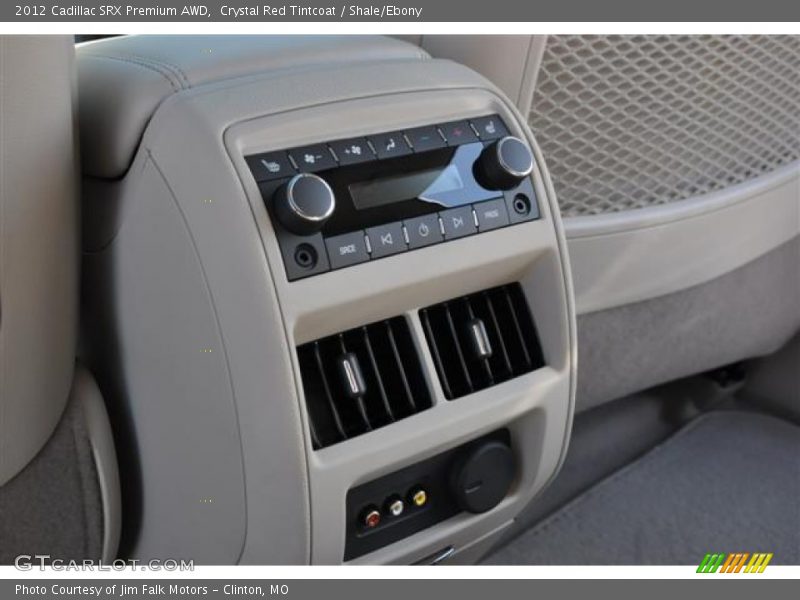 Crystal Red Tintcoat / Shale/Ebony 2012 Cadillac SRX Premium AWD