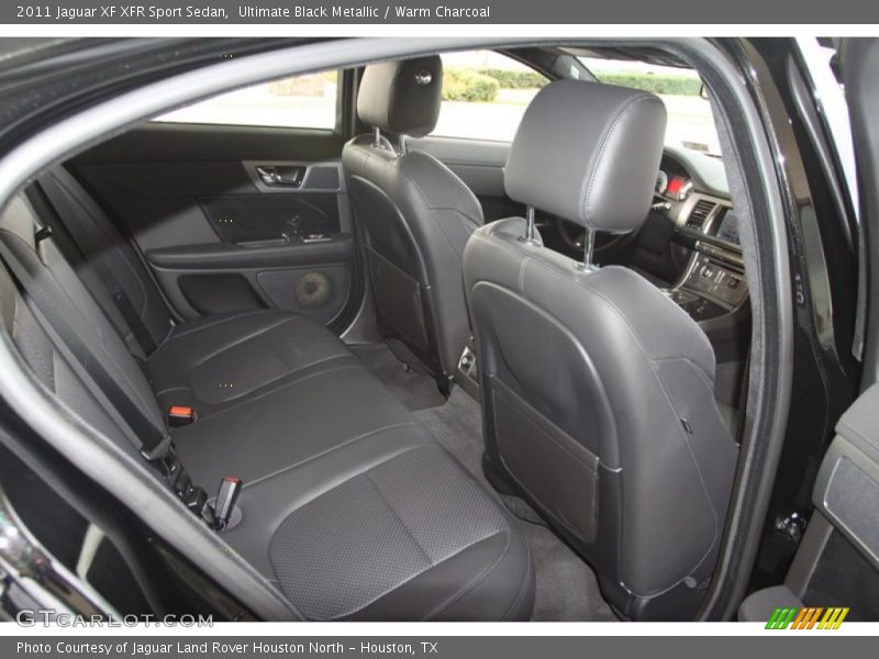 Ultimate Black Metallic / Warm Charcoal 2011 Jaguar XF XFR Sport Sedan
