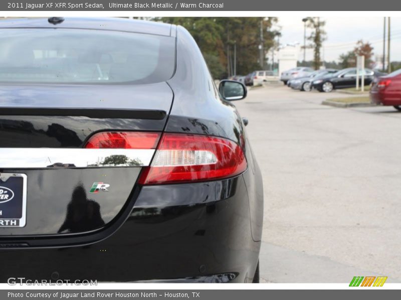 Ultimate Black Metallic / Warm Charcoal 2011 Jaguar XF XFR Sport Sedan