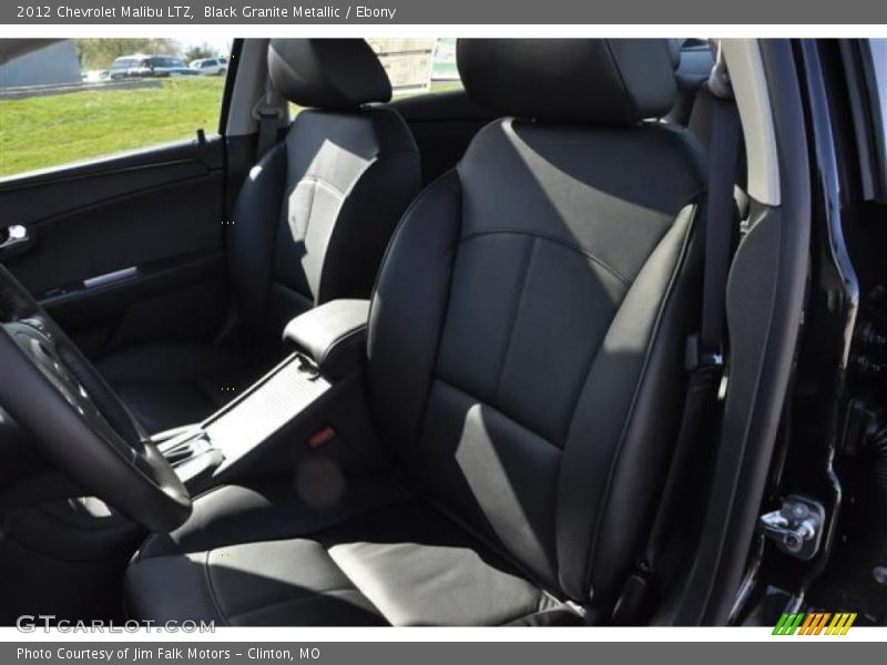 Black Granite Metallic / Ebony 2012 Chevrolet Malibu LTZ