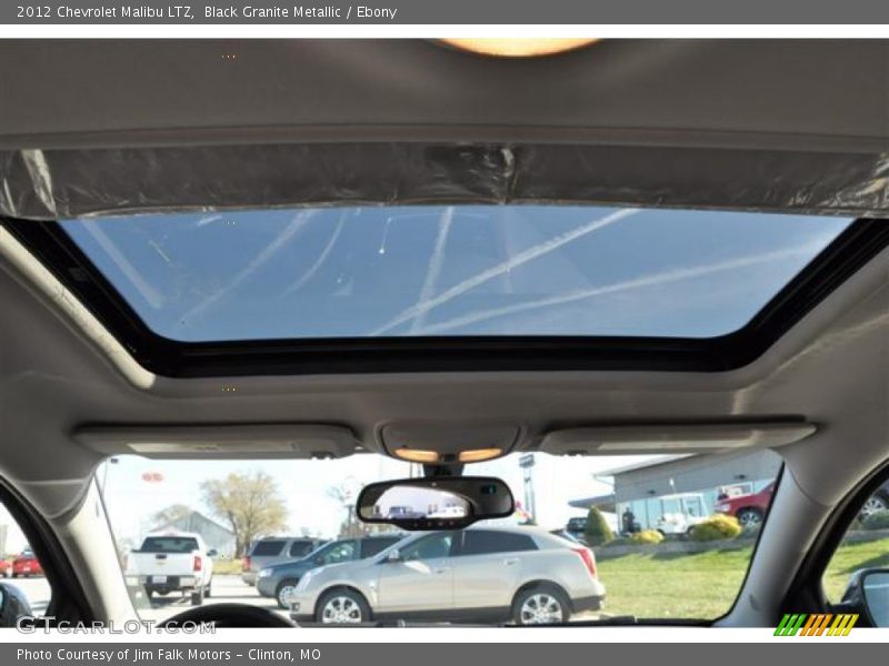 Black Granite Metallic / Ebony 2012 Chevrolet Malibu LTZ