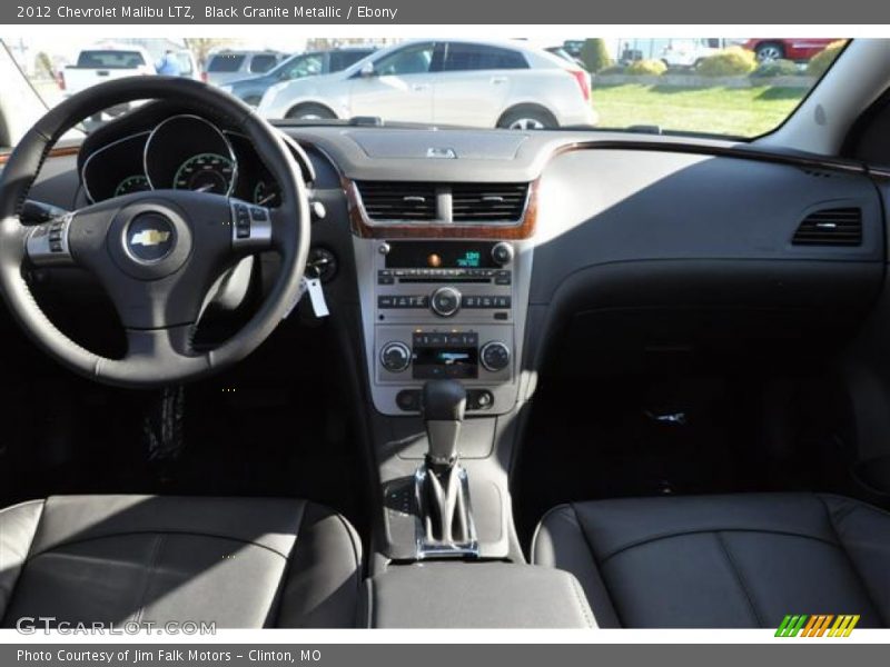 Black Granite Metallic / Ebony 2012 Chevrolet Malibu LTZ