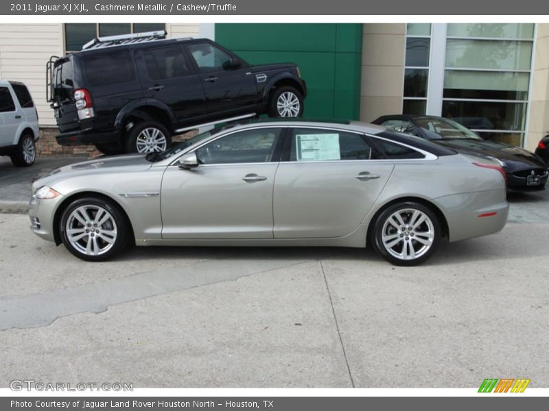 Cashmere Metallic / Cashew/Truffle 2011 Jaguar XJ XJL