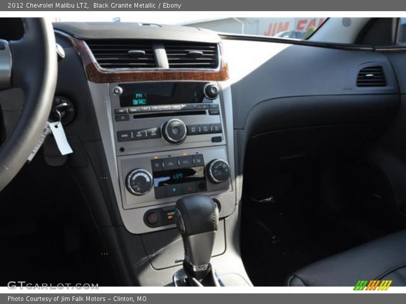 Black Granite Metallic / Ebony 2012 Chevrolet Malibu LTZ