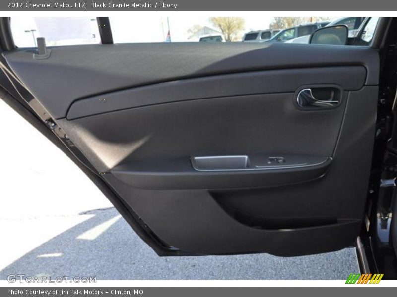 Black Granite Metallic / Ebony 2012 Chevrolet Malibu LTZ