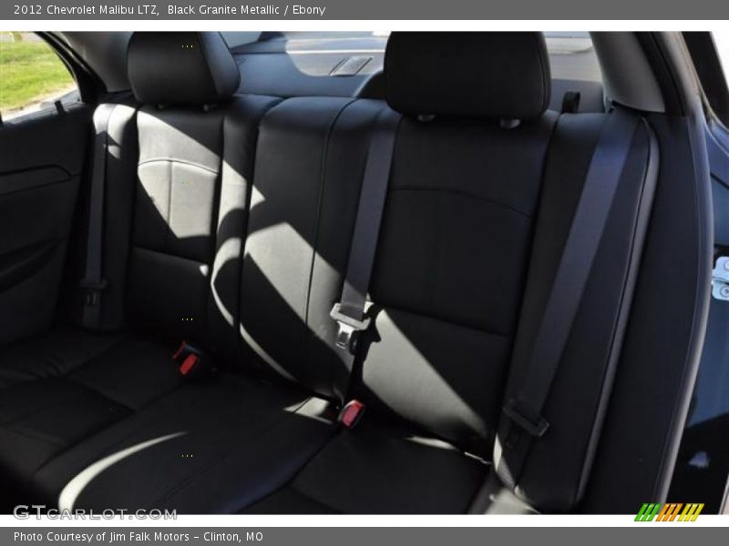 Black Granite Metallic / Ebony 2012 Chevrolet Malibu LTZ