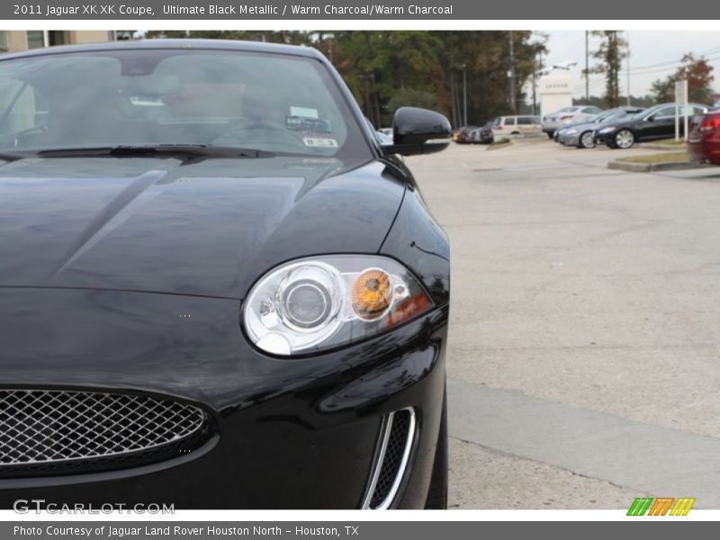Ultimate Black Metallic / Warm Charcoal/Warm Charcoal 2011 Jaguar XK XK Coupe