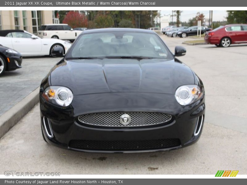 Ultimate Black Metallic / Warm Charcoal/Warm Charcoal 2011 Jaguar XK XK Coupe