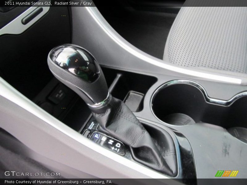 Radiant Silver / Gray 2011 Hyundai Sonata GLS
