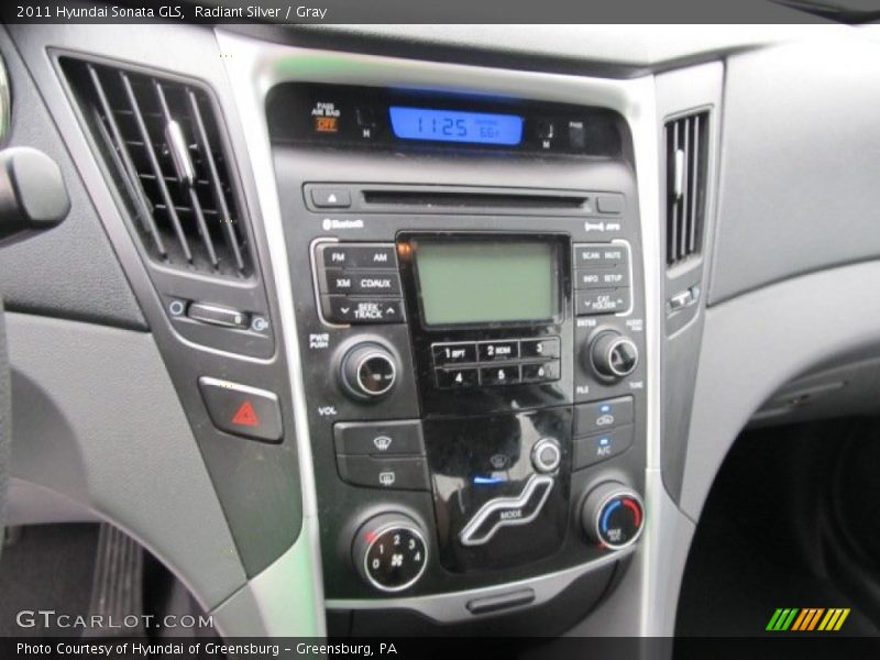Radiant Silver / Gray 2011 Hyundai Sonata GLS