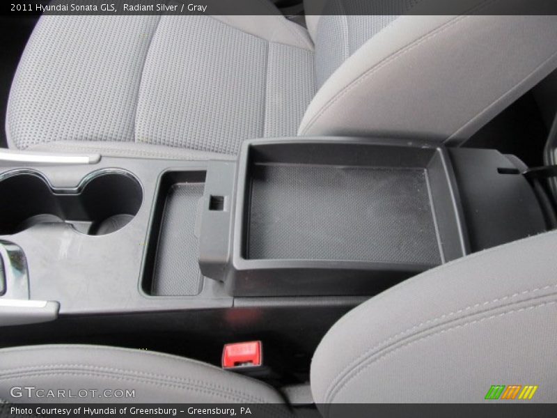 Radiant Silver / Gray 2011 Hyundai Sonata GLS