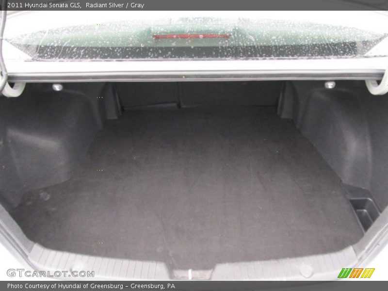 Radiant Silver / Gray 2011 Hyundai Sonata GLS