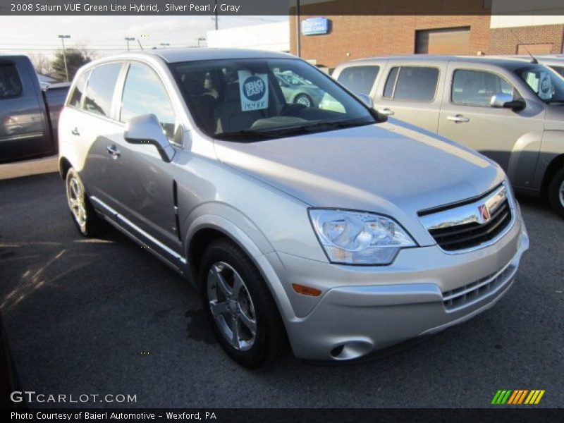 Silver Pearl / Gray 2008 Saturn VUE Green Line Hybrid