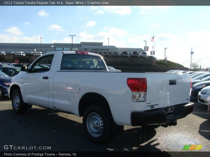 Super White / Graphite Gray 2011 Toyota Tundra Regular Cab 4x4