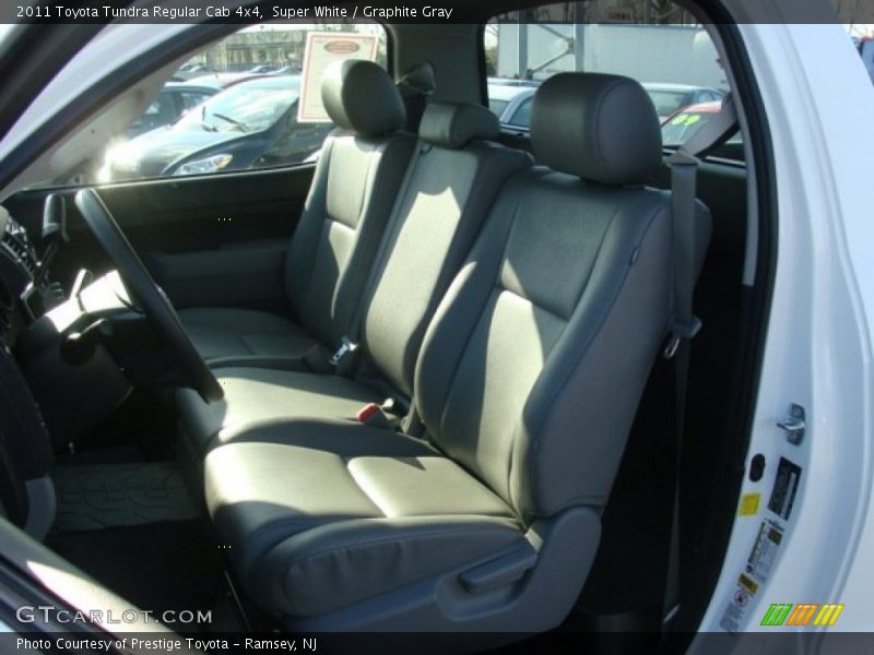 Super White / Graphite Gray 2011 Toyota Tundra Regular Cab 4x4