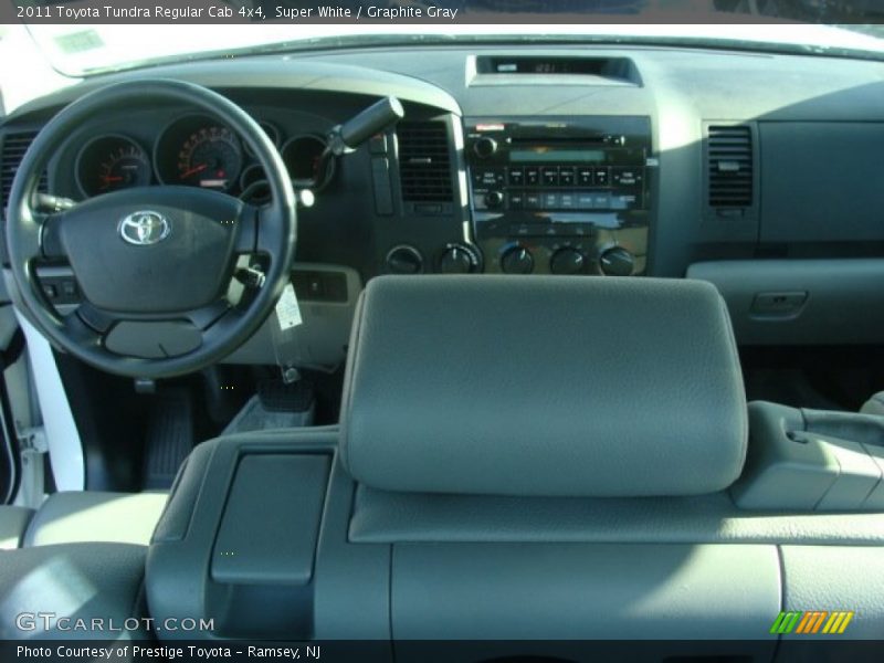 Super White / Graphite Gray 2011 Toyota Tundra Regular Cab 4x4