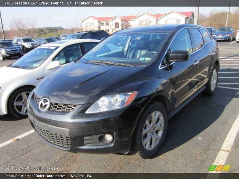 Brilliant Black / Black 2007 Mazda CX-7 Grand Touring