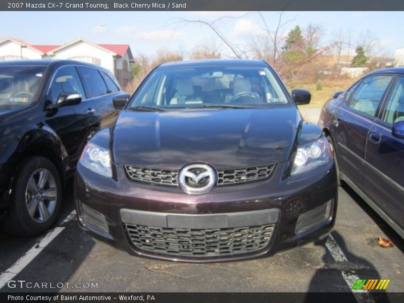 Black Cherry Mica / Sand 2007 Mazda CX-7 Grand Touring