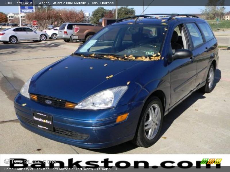 Atlantic Blue Metallic / Dark Charcoal 2000 Ford Focus SE Wagon