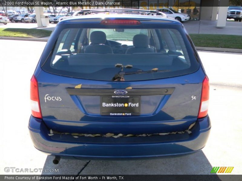 Atlantic Blue Metallic / Dark Charcoal 2000 Ford Focus SE Wagon