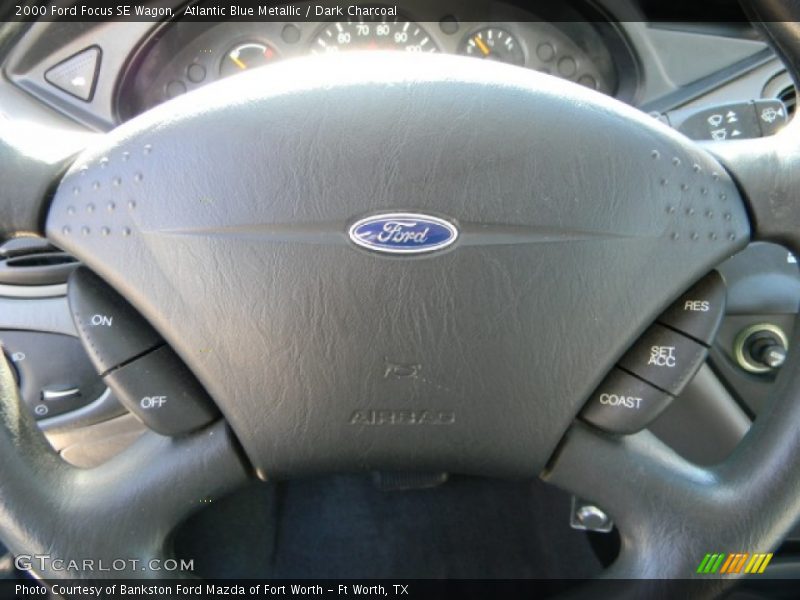 Atlantic Blue Metallic / Dark Charcoal 2000 Ford Focus SE Wagon