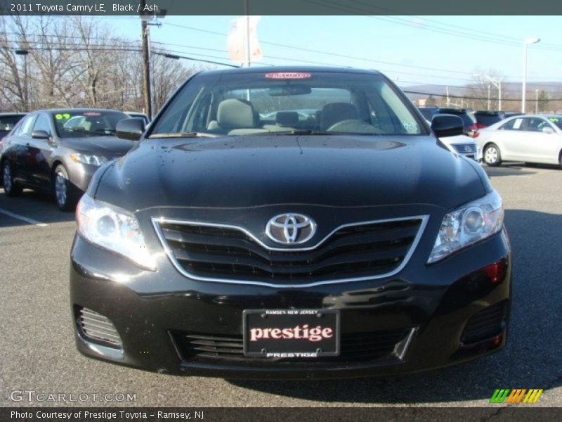 Black / Ash 2011 Toyota Camry LE