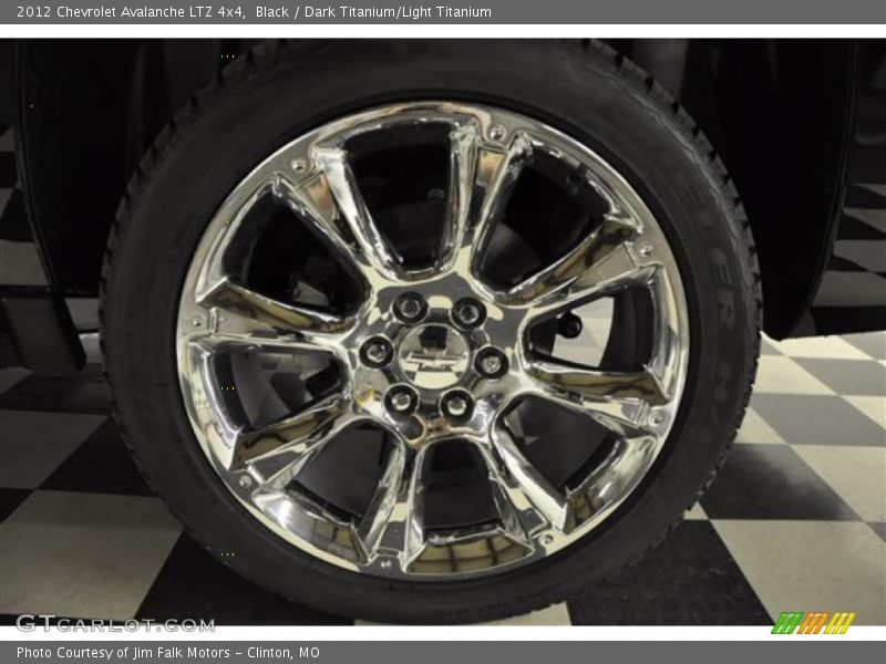  2012 Avalanche LTZ 4x4 Wheel