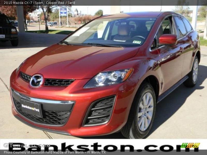 Copper Red / Sand 2010 Mazda CX-7 i Sport