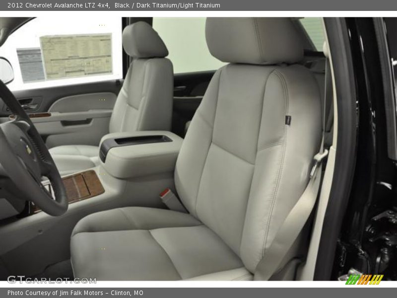 Black / Dark Titanium/Light Titanium 2012 Chevrolet Avalanche LTZ 4x4