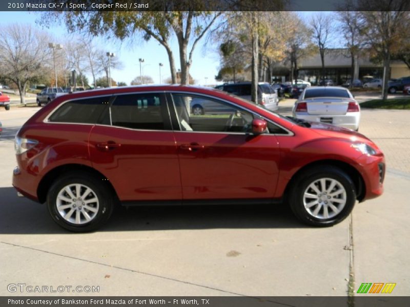 Copper Red / Sand 2010 Mazda CX-7 i Sport