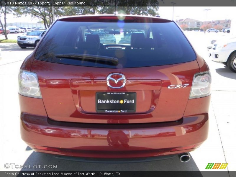Copper Red / Sand 2010 Mazda CX-7 i Sport