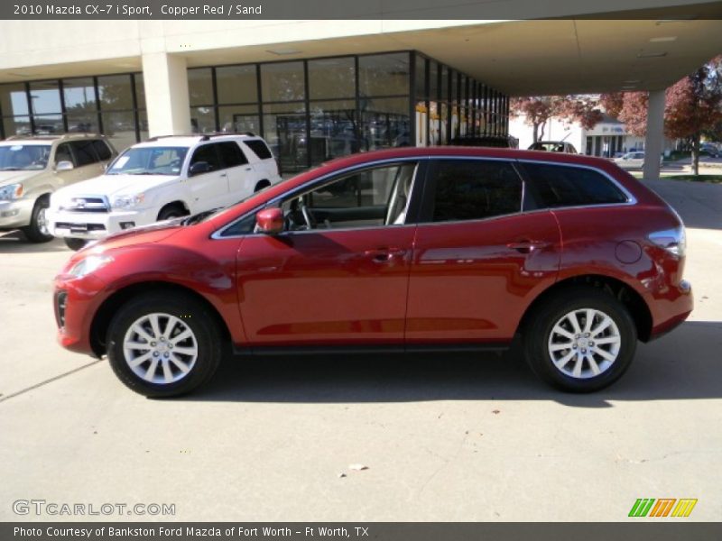 Copper Red / Sand 2010 Mazda CX-7 i Sport